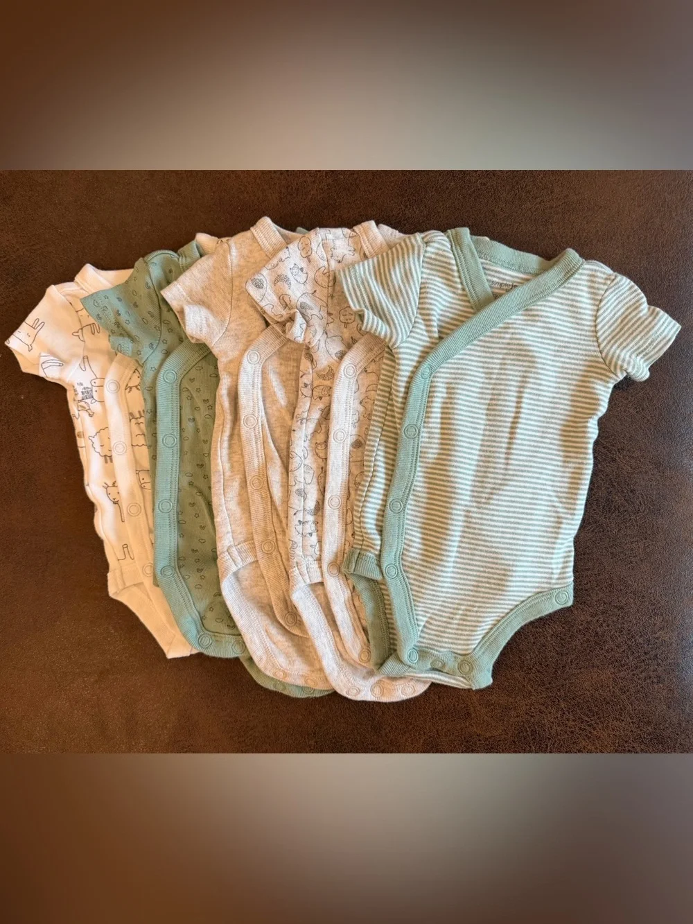 Carter’s Baby Boy Bodysuits (5-Pack)